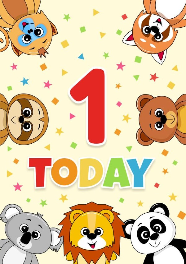 1 one Birthday Card 21945 created by RoleyOleyMoley