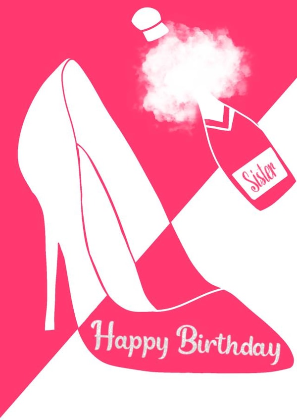 retro pop Birthday Card 46681 created by Megan Bone Art
