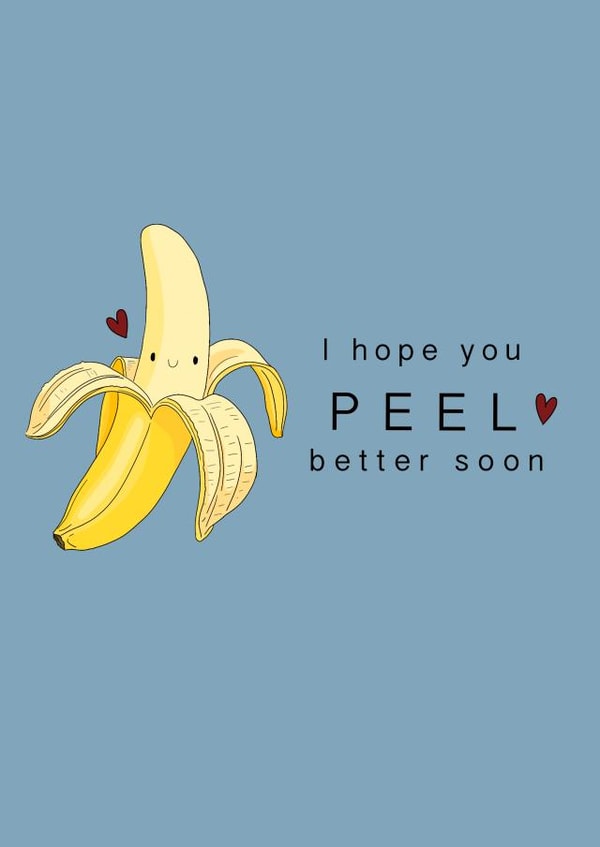 Feel Better Soon Banana created by Elle Freeman
