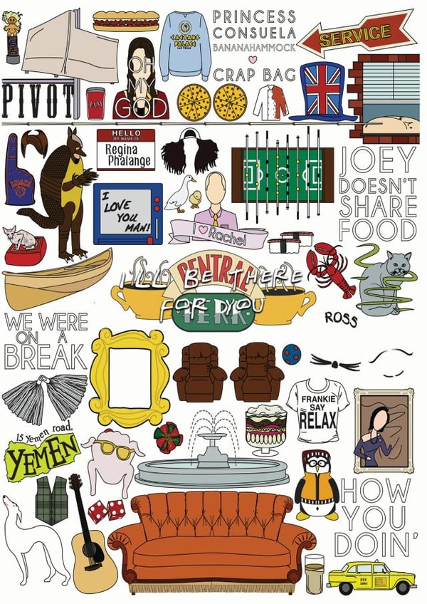 friends friends show Card 46066 created by Lauren Heimsoth