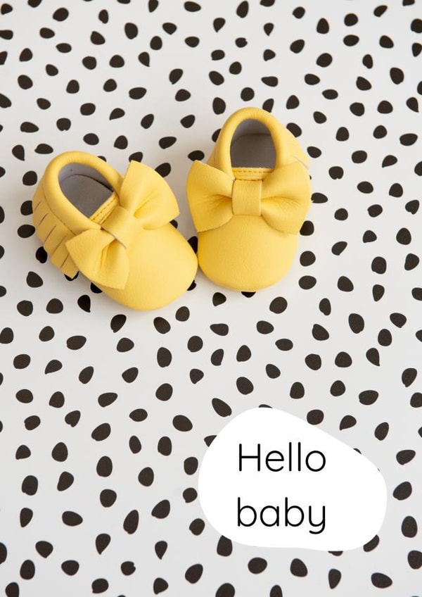 new baby baby Card 35977 created by Ruby and Freddie's