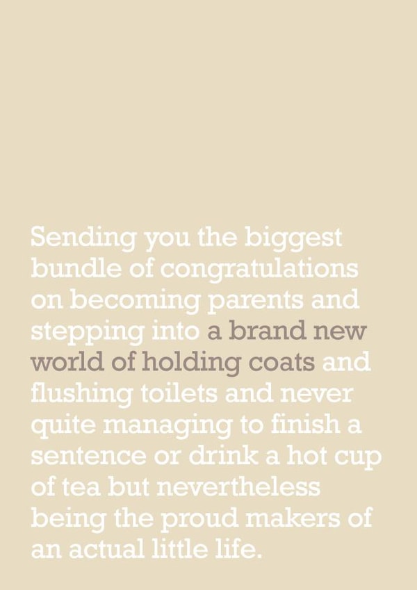 biggest bundle New Baby Card 21395 created by The Right Lines