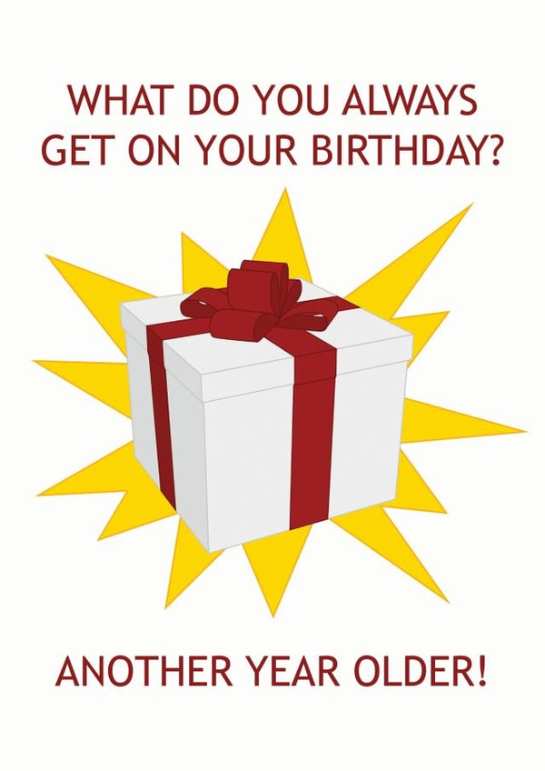 gift present Birthday Card 21968 created by Marge Urquhart