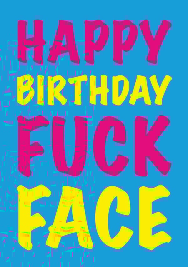 rude swearing Card 48491 created by Marge Urquhart