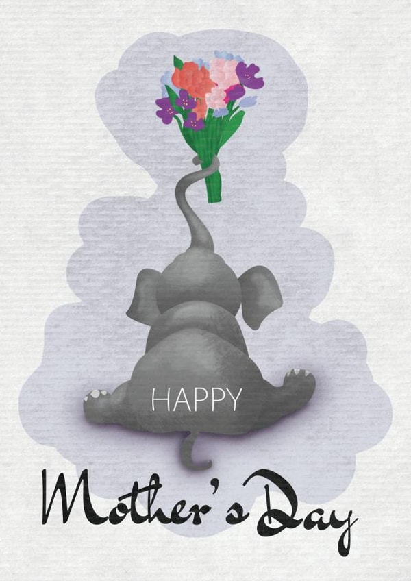 watercolour mother Mothers Day Card 48501 created by Michela Bacchione