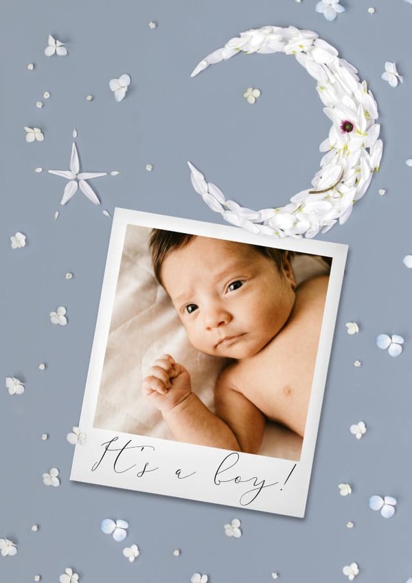 it's a Pregnancy Personalised Photo Card 8404 created by Love Lila Photography