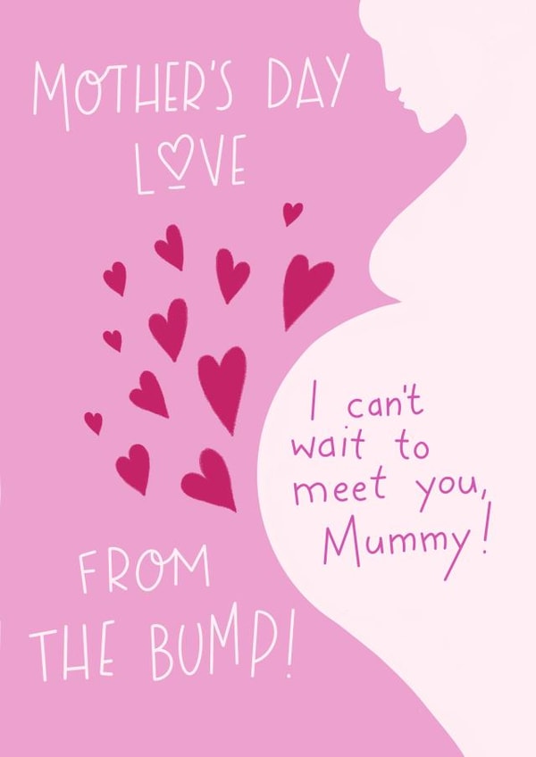 from the bump love Mothers Day Card 19581 created by The Adorned Page