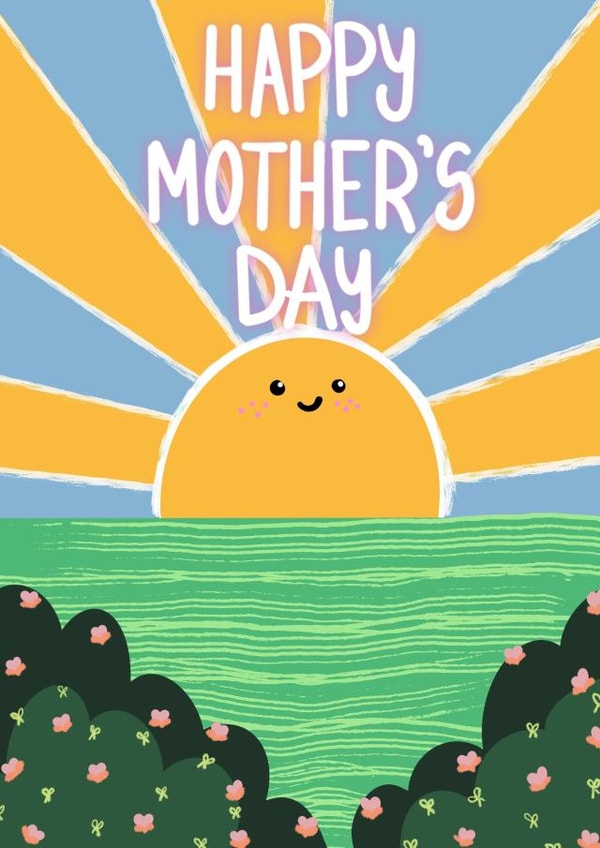 Happy Mother's Day with sunshine created by Sunflower Daze