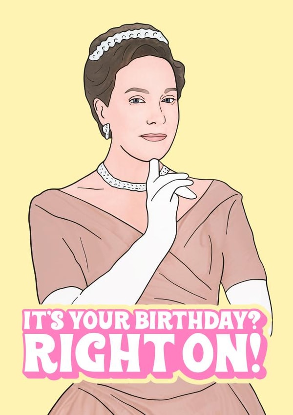 princess diaries queen Birthday Card 10139 created by Hey Huns It's Nicole
