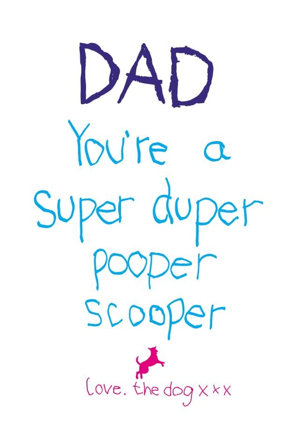 rude for dad Father's Day Card 8812 created by Rusty Pencil