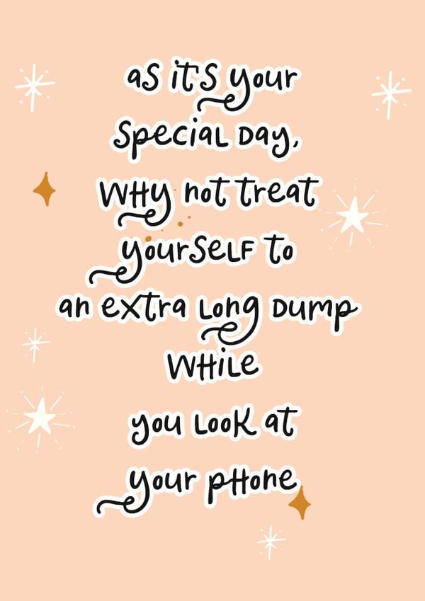 rude funny Birthday Card 6817 created by Vanilla Frosting Studio