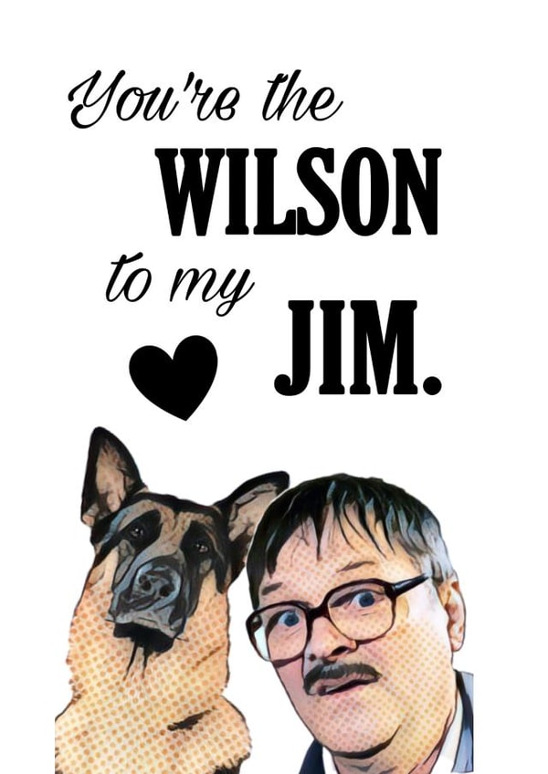 Friday Night Dinner Jim & Wilson! created by Melissa Charlotte