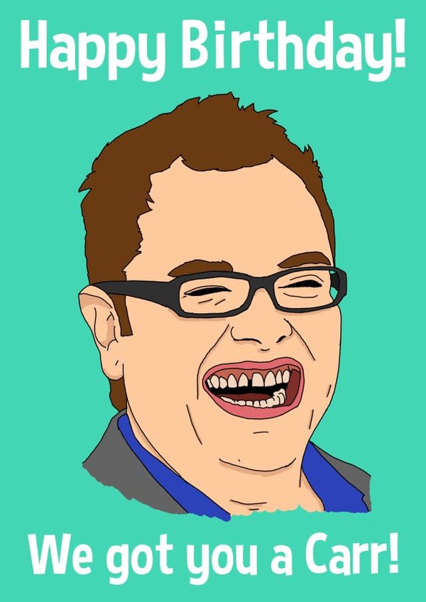 adult car Birthday Card 21971 created by Simon Smedley