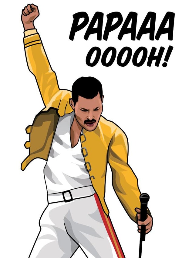 queen Funny Father's Day Card 16204 created by All Things Banter