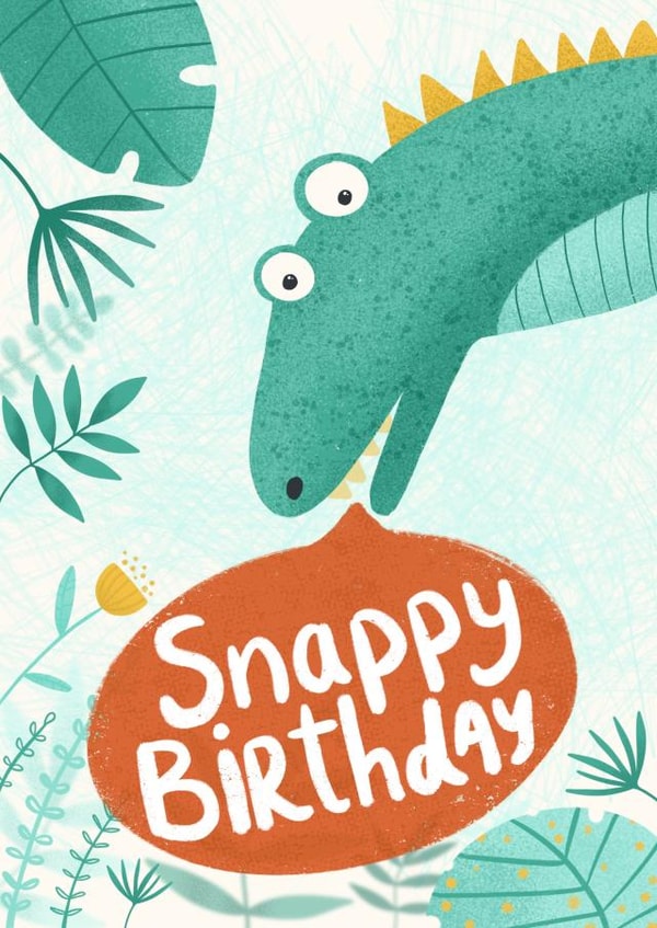jungle snap Birthday Card 21922 created by @oubergine