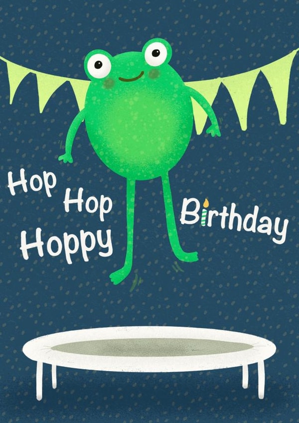 hop hop hop Birthday Card 21923 created by @oubergine