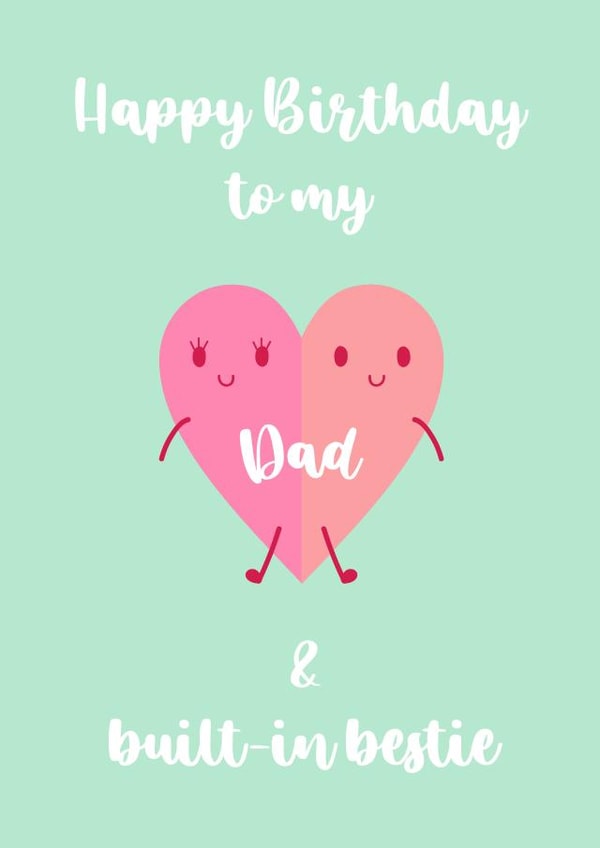 cute for dad Birthday Card 17646 created by Zoe Shepherd