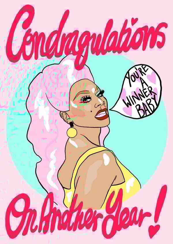 Condragulations Anniversary Card created by Charlie Bungay