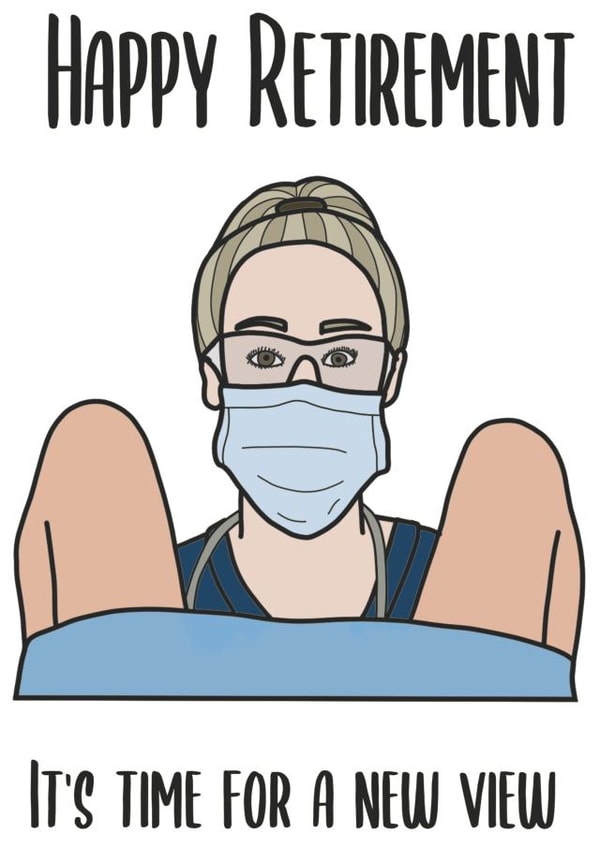 NHS Nurse Retirement Card created by ArtByAmyD