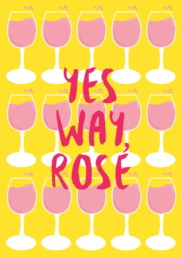 rose rose wine Birthday Card 21539 created by Sasha Pretoria Design