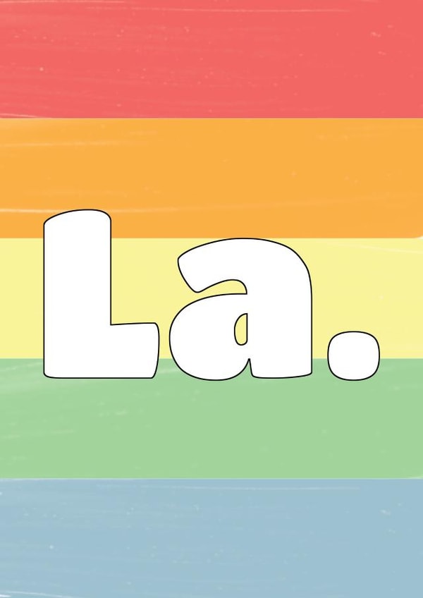 La gay Just because Card 21979 created by Arr Cards