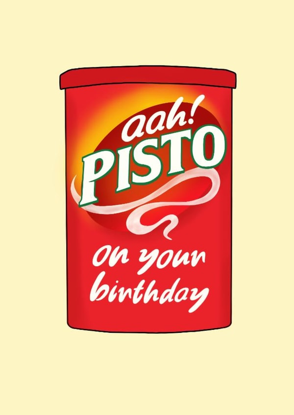 Aah! Pisto on your birthday! created by Full of beans