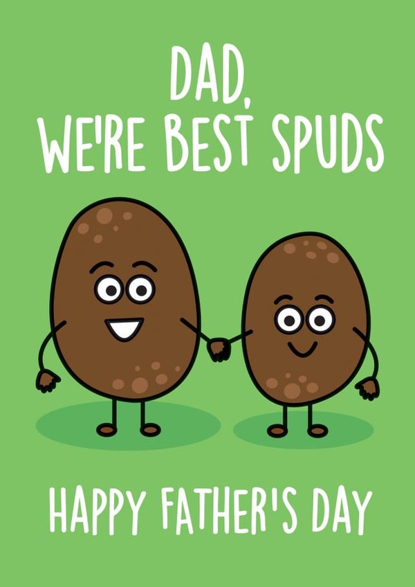 dad best Father's Day Card 31095 created by Thirty Mussels