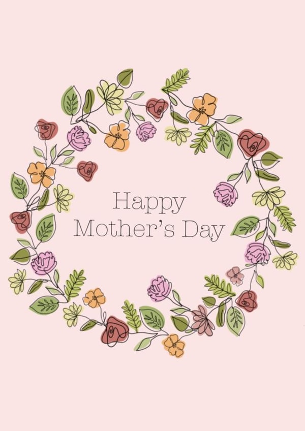 traditional illustration Mothers Day Card 36671 created by JLM Illustrations