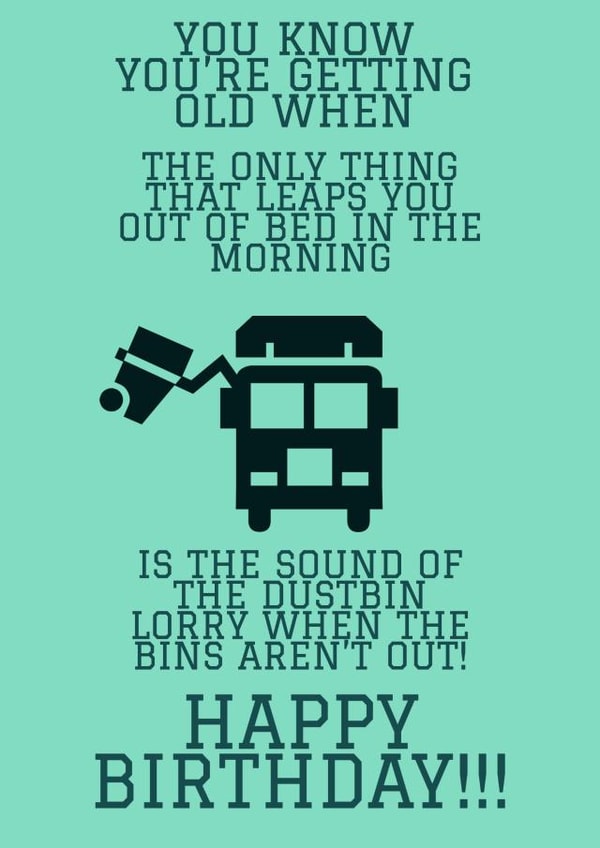 funny adult Birthday Card 12444 created by Knees-up!