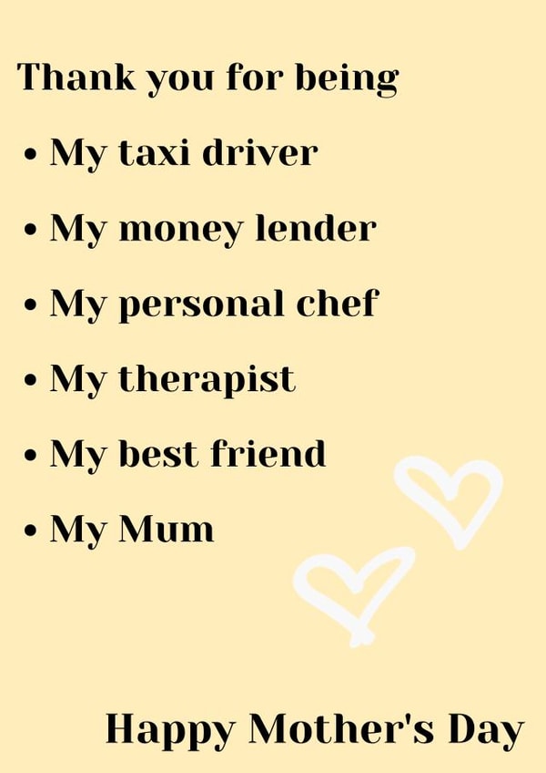 Mother's Day Funny Card 48228 created by Emily Clarkson