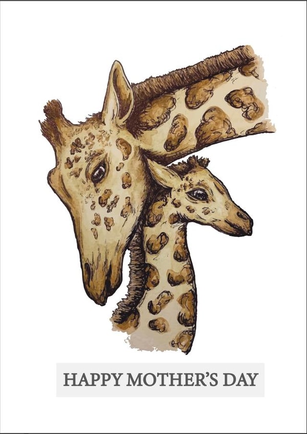 mother's day animals Card 48642 created by Art by aliciamcarman