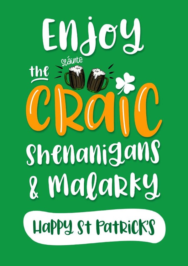 St Patrick’s day Paddy’s day Saint Patricks Day Card 18831 created by Little Cat Creates