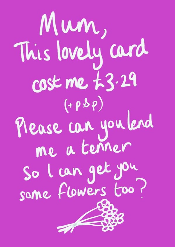 Mother’s Day card created by Phil Sterne