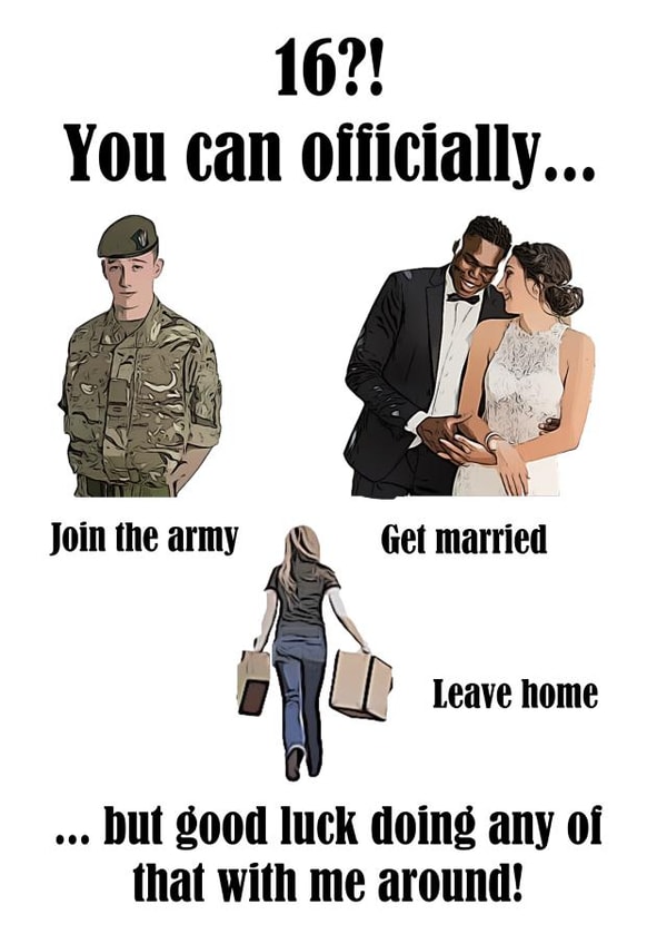 16 16th Birthday Card 21984 created by Angel 'Winging It' Designs