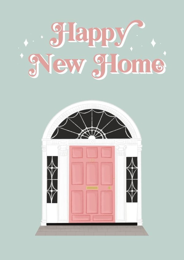 New Home Georgian Door card created by Scribbled in Pink
