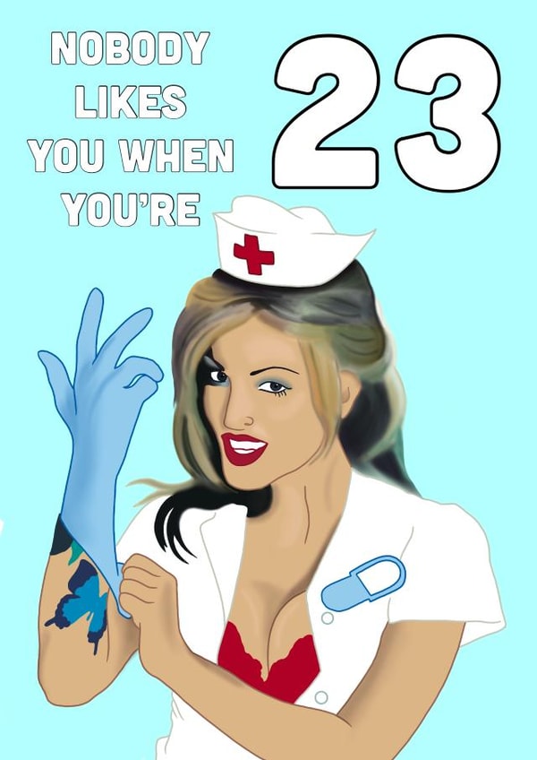 Pop Punk Blink182 Music Birthday Card created by Leah Adams
