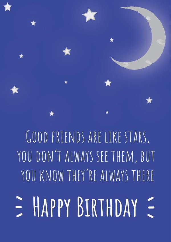 Good Friends Are Like Stars created by @Laura Lonsdale Designs