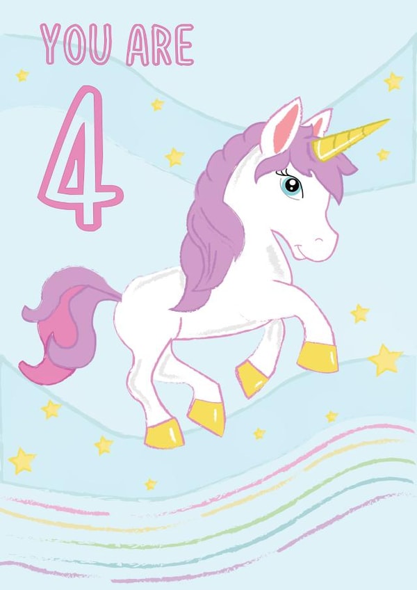 4 kids Birthday Card 13524 created by @Laura Lonsdale Designs