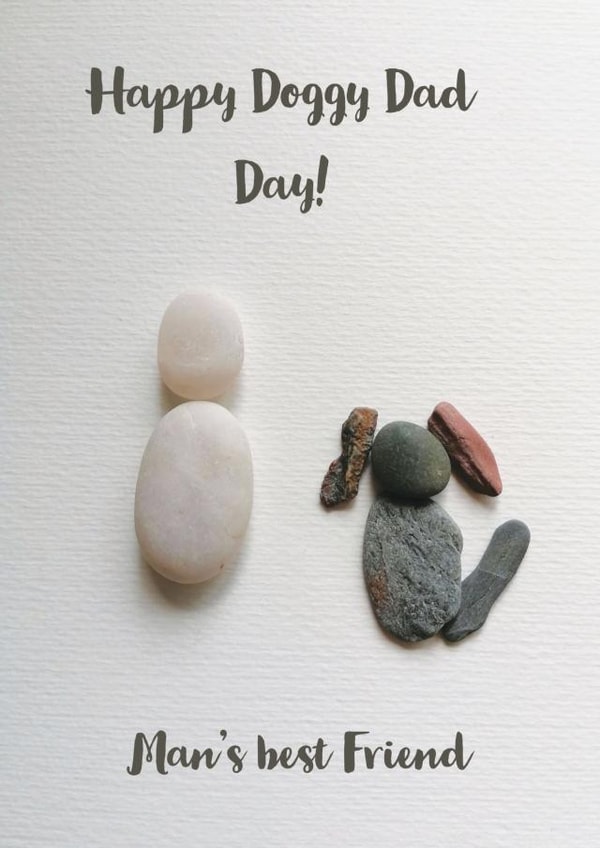 Happy Doggy Dad day created by Hazel Jenner
