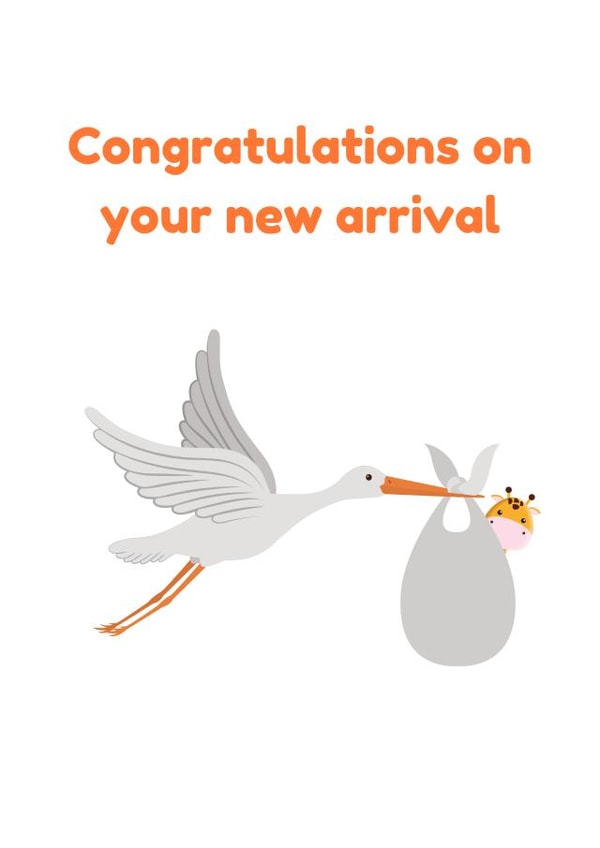 New arrival bird created by Michelle Davison