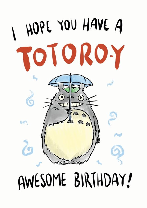 animation japanese Birthday Card 15590 created by Bishop, Please!