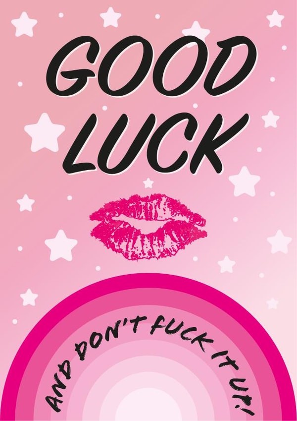 Tickled Pink Luck - Ru Paul Drag Race created by Babs King Design