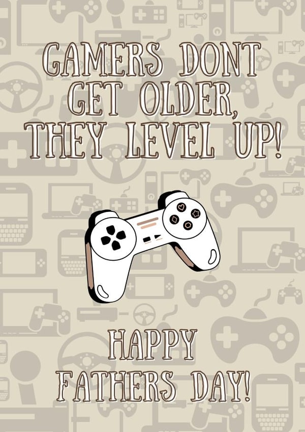 Fathers Day Gamer card created by Trickyy