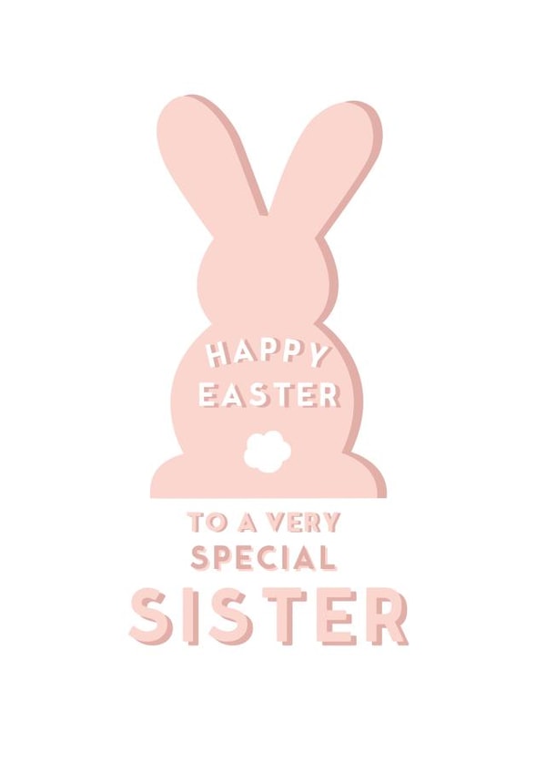 Sister Easter Bunny Card created by Jodie Gaul & Co