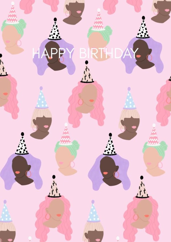 Party Hat Birthday Card created by Preedy Little Prints