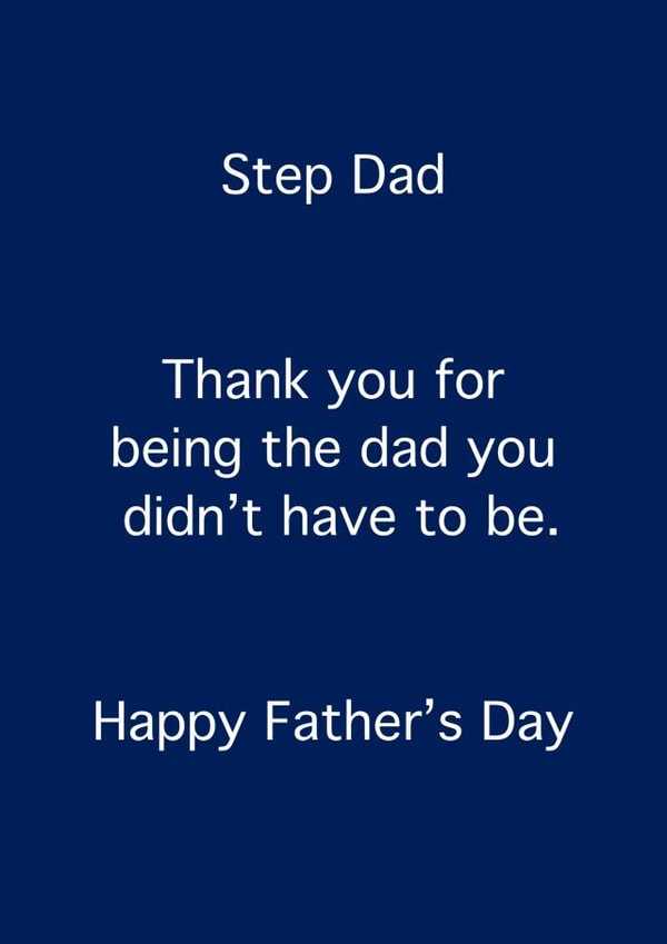 Fathers day card for step dad created by Fee Fee