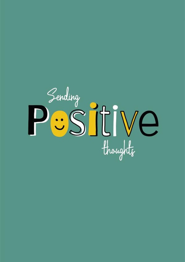 Sending Positive Thoughts created by Kayleigh Designs