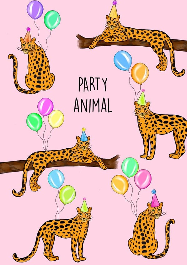 Party Animal Leopards created by Poppy & Mabel 