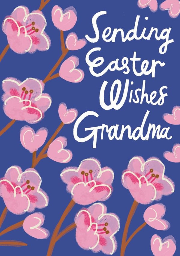 Sending Easter Wishes to Grandma created by @AimeeStevens.Design