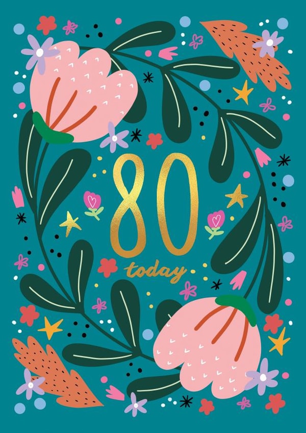 80 Today created by NICHOLA COWDERY ILLUSTRATIONS